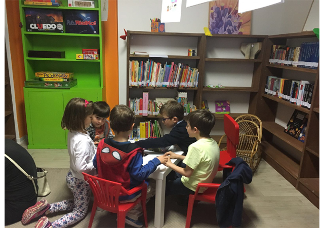 Sala lettura bambini/ludoteca