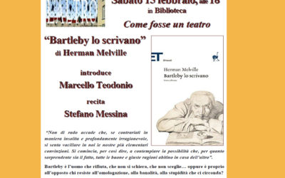 Marcello Teodonio e Stefano Messina- Bartleby lo scrivano