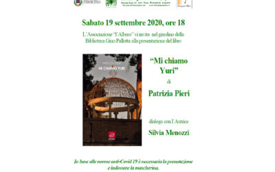 Presentazione del libro “MI CHIAMO YURI”di PATRIZIA PIERI