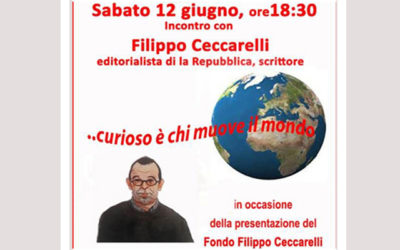 12 giugno: inaugurazione Fondo Filippo Ceccarelli