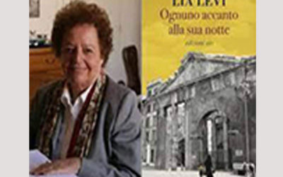 12 agosto, ore 18,30, Lia Levi presenta “Ognuno accanto alla sua notte”. Dialoga con l’autrice Silvia Menozzi