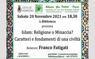 “Islam, religione o minaccia?” ne parlerà Franco Fatigati