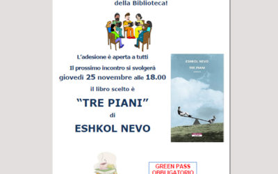 Gruppo di Lettura su “Tre piani” di Eshkol Nevo