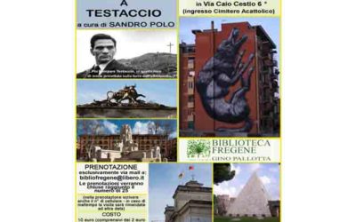 Visita guidata al quartiere Testaccio con Sandro Polo: 28 maggio, ore 10
