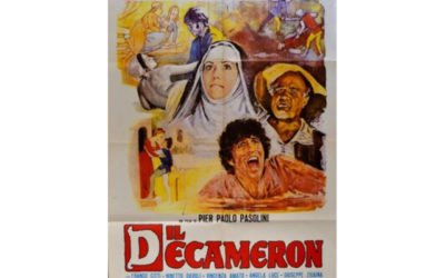Decameron di Pier Paolo Pasolini: proiezione del film giovedì 21 luglio, ore 21. Il film sarà preceduto dall’introduzione del giornalista Daniele Poto. Ingresso libero