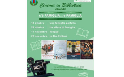 Cinema in Biblioteca. 4 film sul tema della famiglia