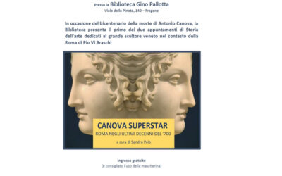CANOVA SUPERSTAR, 12 novembre, ore 18: Roma negli ultimi decenni del ‘700 a cura di Sandro Polo
