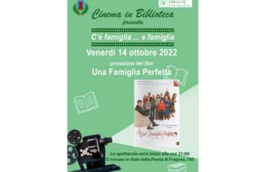 Cinema in Biblioteca: “Una famiglia perfetta”venerdì 14, ottobre alle ore 21