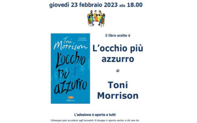 Gruppo di Lettura: “L’occhio più azzurro” di Toni Morrison