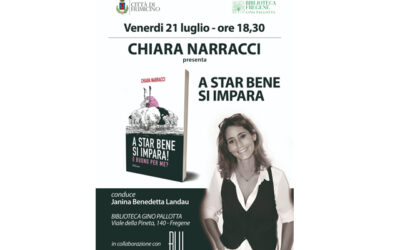 “A star bene si impara” con Chiara Narracci e Janina Benedetta Landau, venerdì 21, ore 18,30