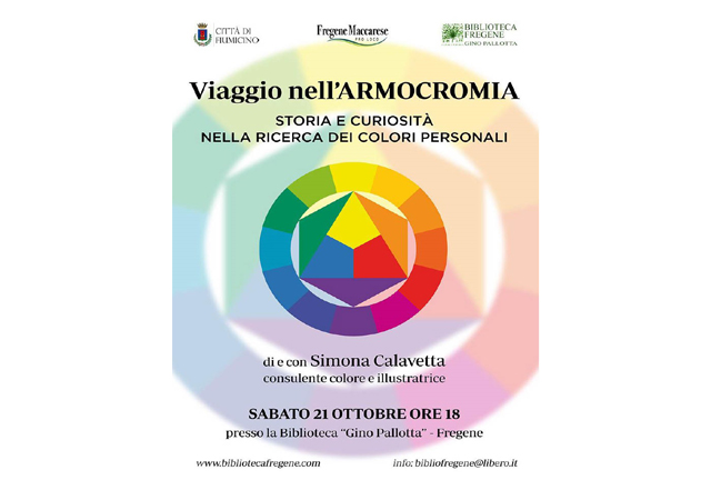 VIAGGIO NELL’ARMOCROMIA con Simona Calavetta sabato 21 ottobre, ore 18