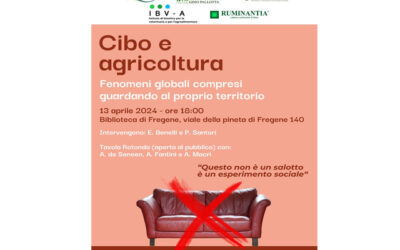 Cibo e Agricoltura. Fenomeni globali compresi guardando al proprio territorio.