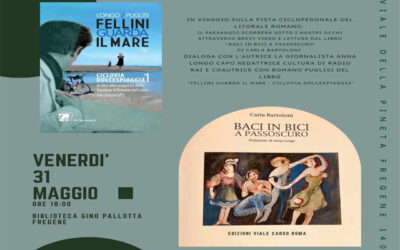 Venerdì 31 maggio “Baci in Bici a Passoscuro” di Carla Bartoloni