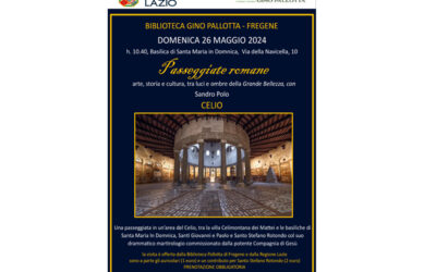 DOMENICA 26 MAGGIO VISITA GUIDATA GRATUITA CON SANDRO POLO