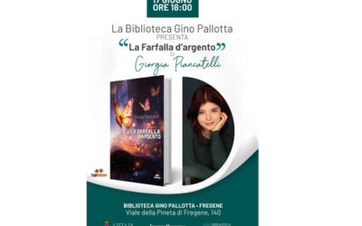 Lunedì 17, ore 18, La Farfalla d’Argento di Giorgia Piancatelli