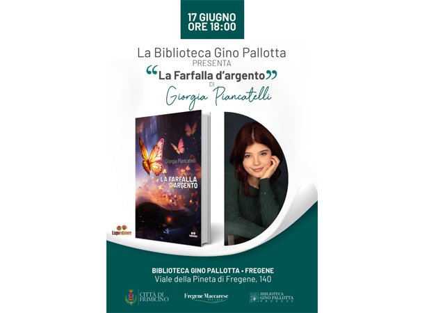 Lunedì 17, ore 18, La Farfalla d’Argento di Giorgia Piancatelli