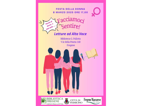 8 marzo 2025, ore 17: Facciamoci sentire