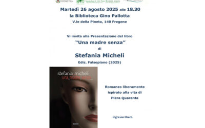 Una madre senza… presentazione del libro di Stefania Micheli, martedì 26 agosto, ore 18