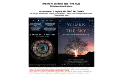 Incontro con il regista Valerio Jalongo, sabato 17 gennaio 2026, ore 17,30