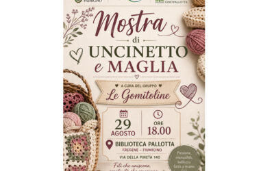 Mostra dei lavori a Uncinetto a cura delle Gomitoline